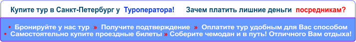 Туры в Санкт-Петербург из Тулы