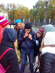 Квест для учащихся в Петербурге